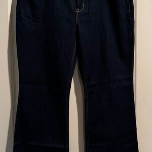 Old Navy Dark Blue Flare Jeans
